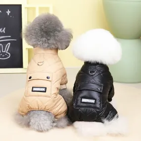 22 Lucky Four-legged Waterproof Snowproof Cotton Coat for Dogs in Autumn and Winter