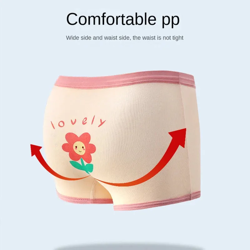 3pcs Girls Underwear Little Girl Boxer Shorts 2-14 Year Old Student