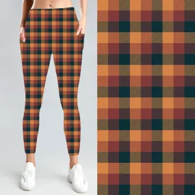 Autumn Plaid Leggings