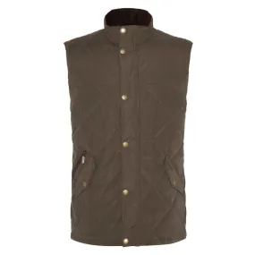 Barbour Elter Quilted Mens Gilet - Olive