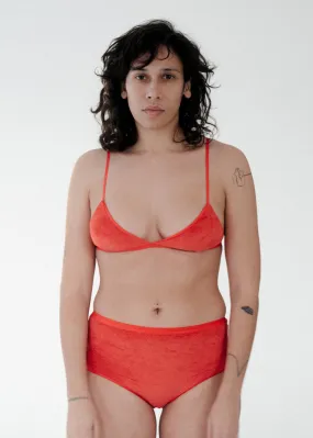 Baserange Mississippi Bra (Mino Red)