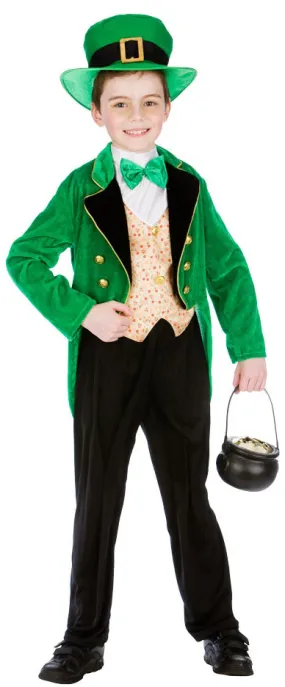 Boys Irish Leprechaun St Patricks Costume   Hat