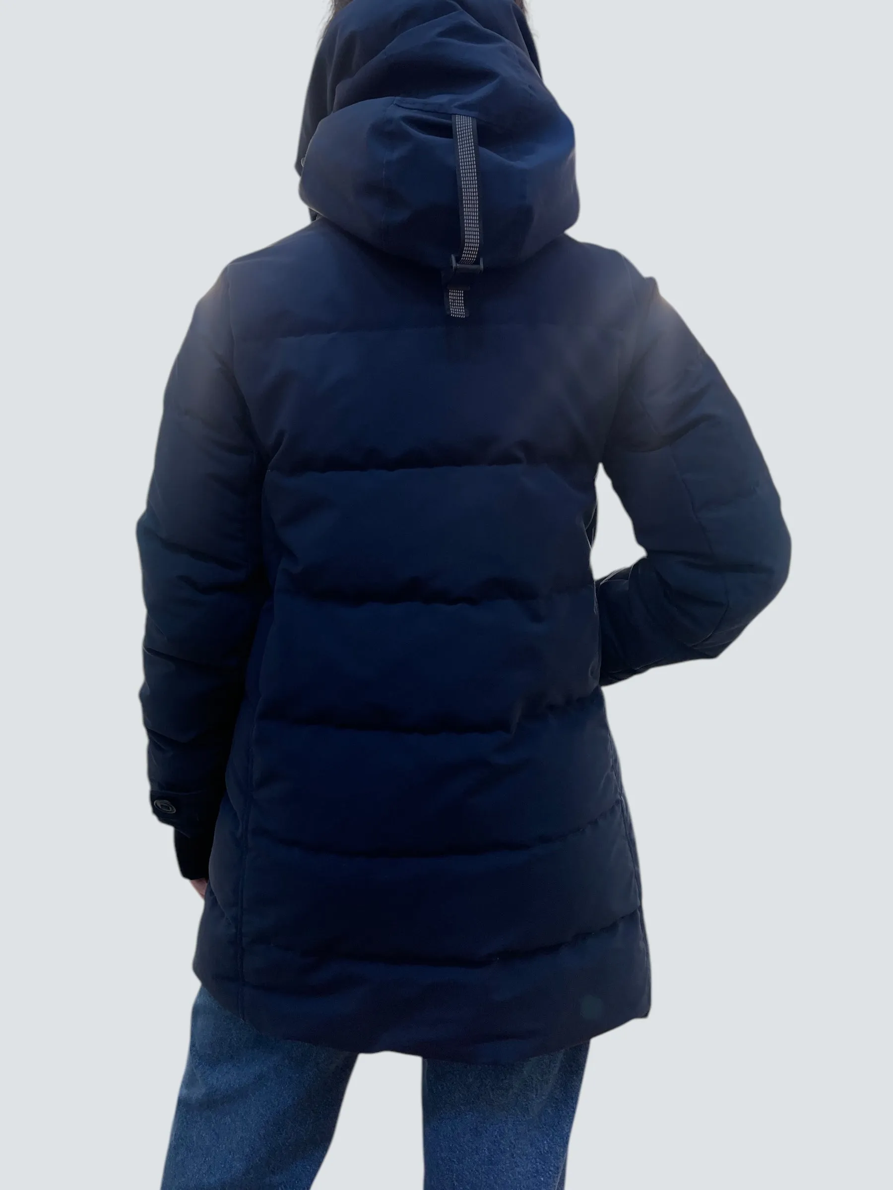 Canada Goose Navy Down Filled Coat - Size Medium