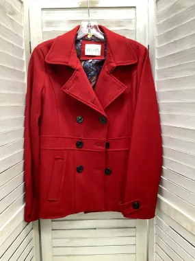 Coat Peacoat By Delias In Red, Size: S