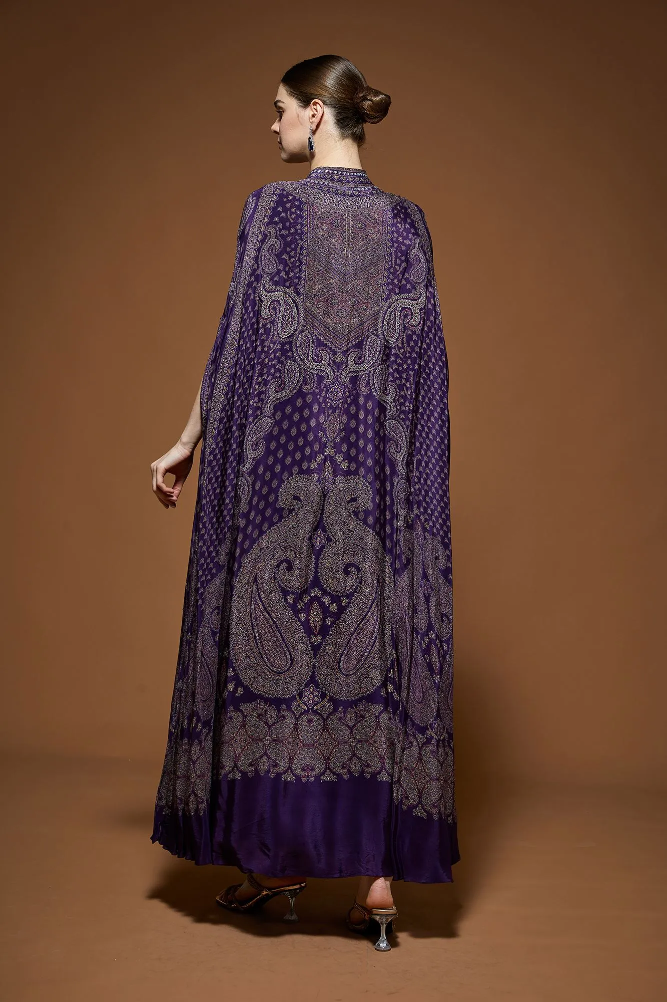 Dark Wine Kaftan