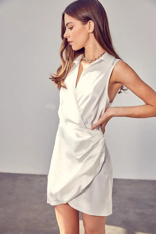 DO   BE COLLECTION Collar Wrap Dress