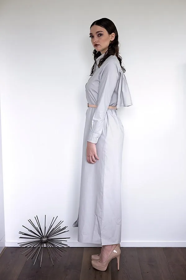 Etsuko - Light Grey Poplin