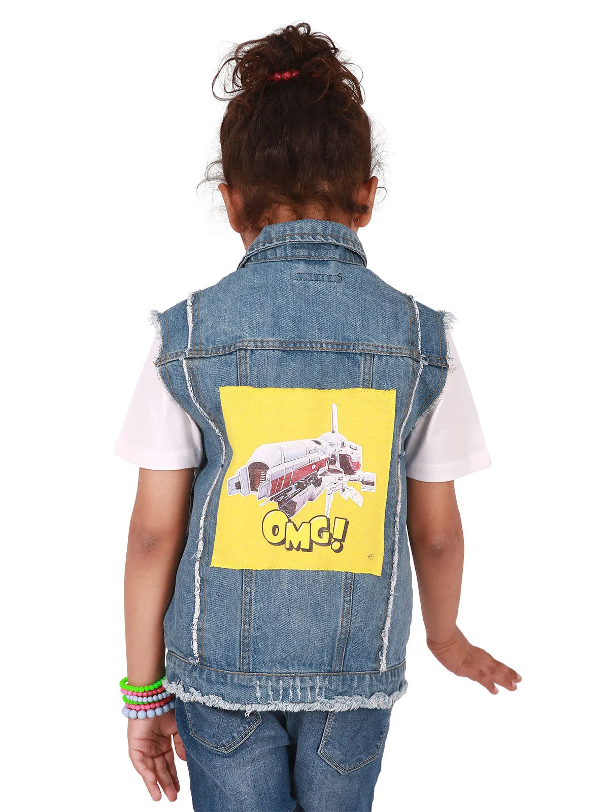 Girl's Light Blue Jacket - EGTJD19-005