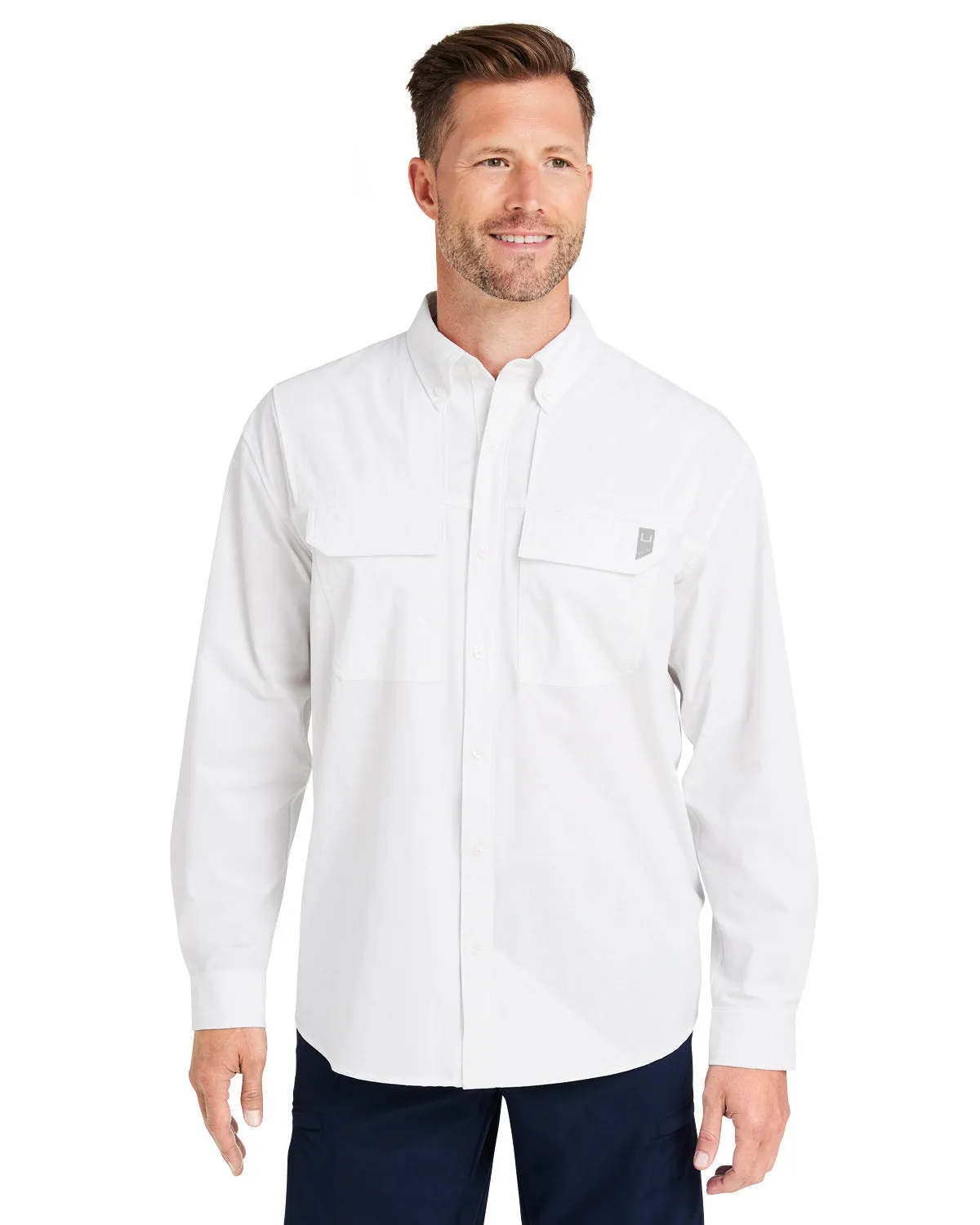 HUK Creekbed Long Sleeve Shirt