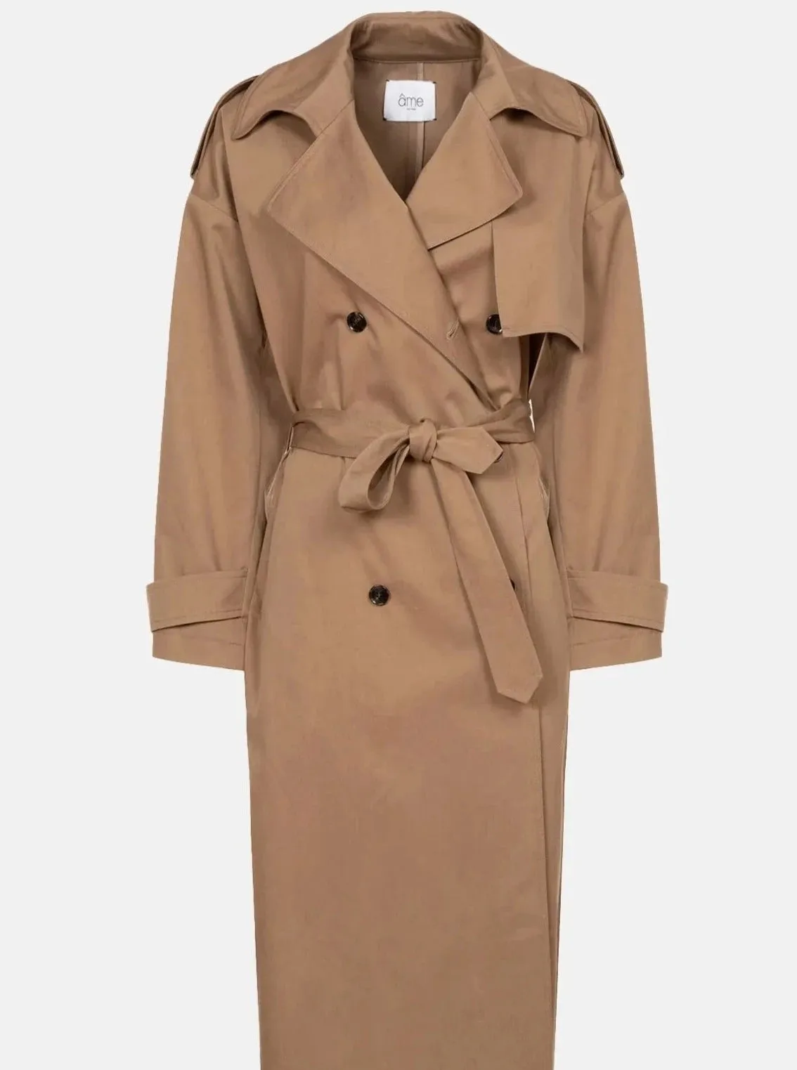 JAMES TRENCH COAT | CAMEL