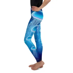 Jellyfish Scuba Diving Youth Leggings