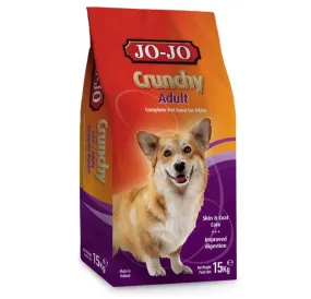 JOJO Crunchy Adult dog food. 15kg