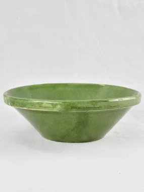 Large green salad bowl / tian bowl 13¾"