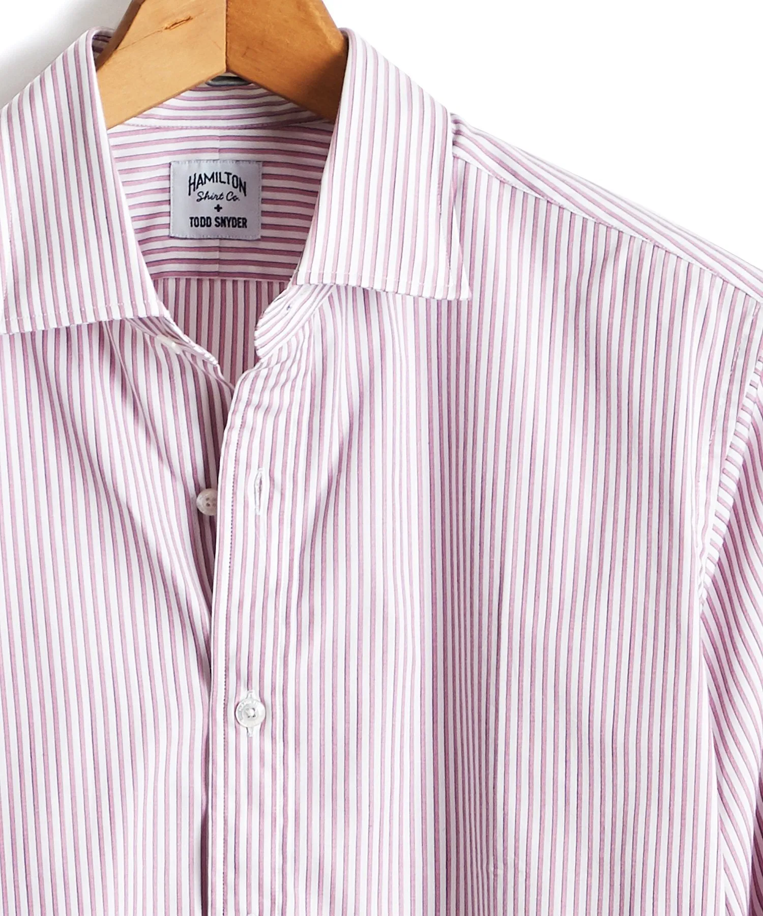 Made in USA Hamilton   Todd Snyder Pink Stripe