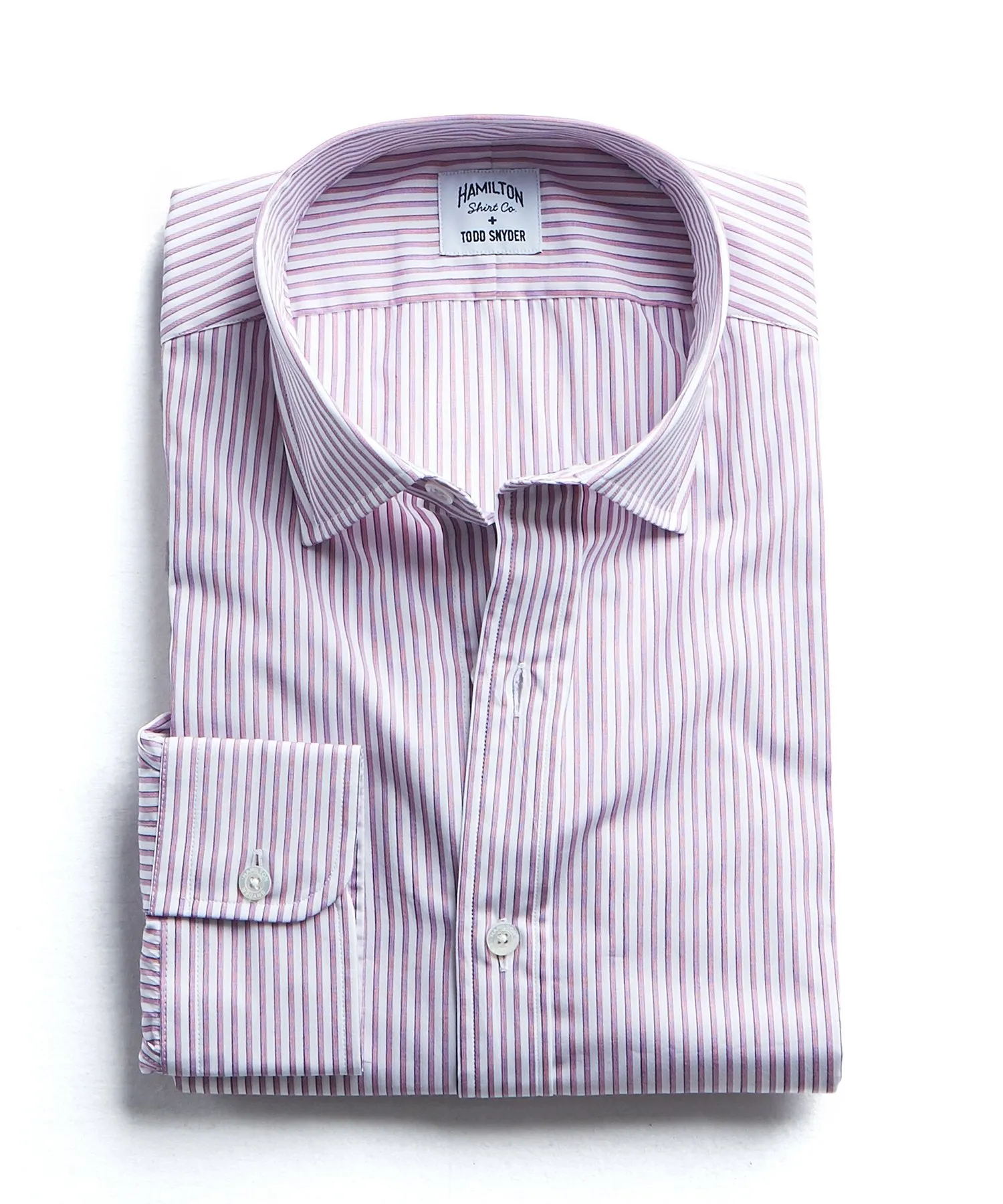 Made in USA Hamilton   Todd Snyder Pink Stripe