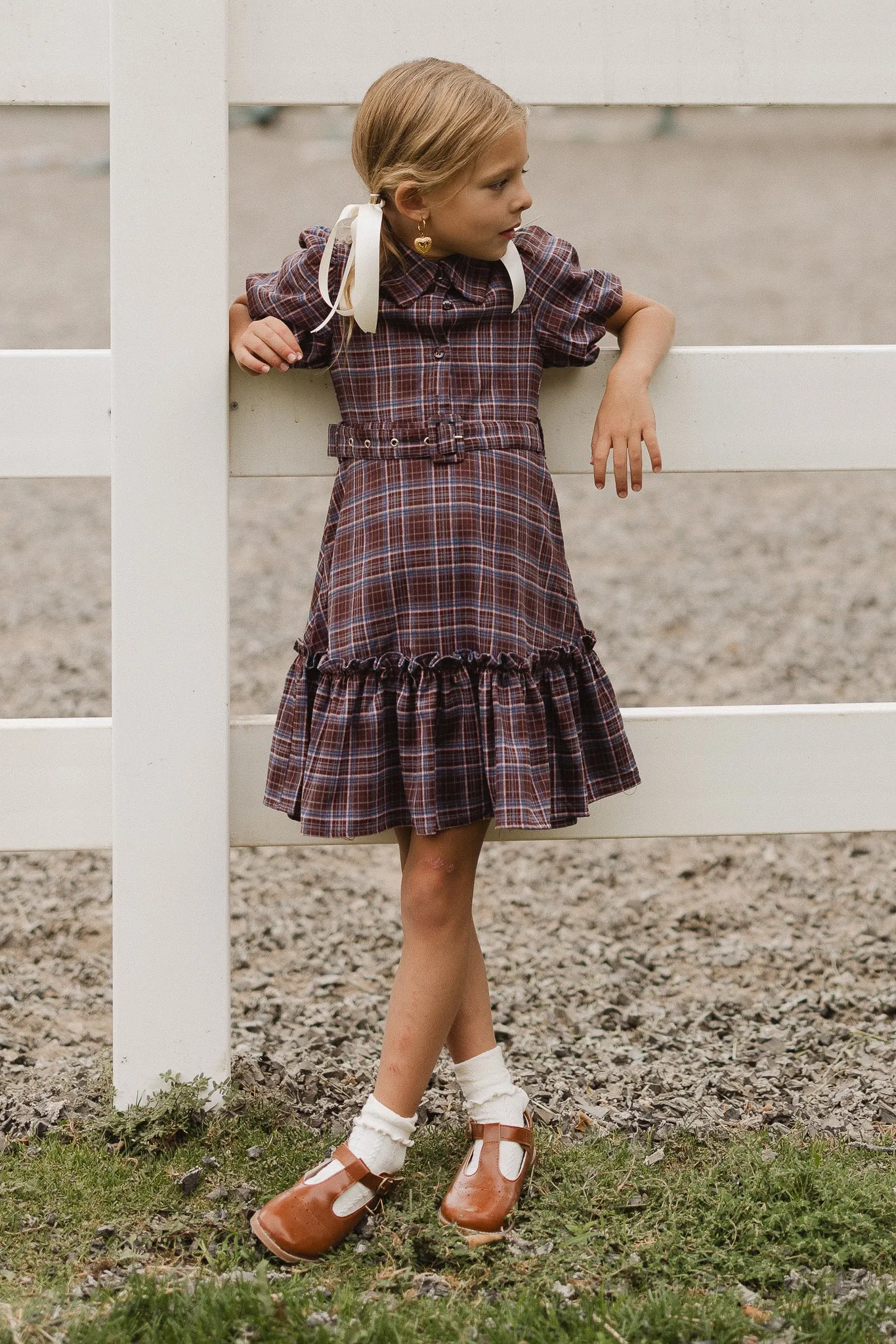 Mini Virginia Dress in Plaid - FINAL SALE