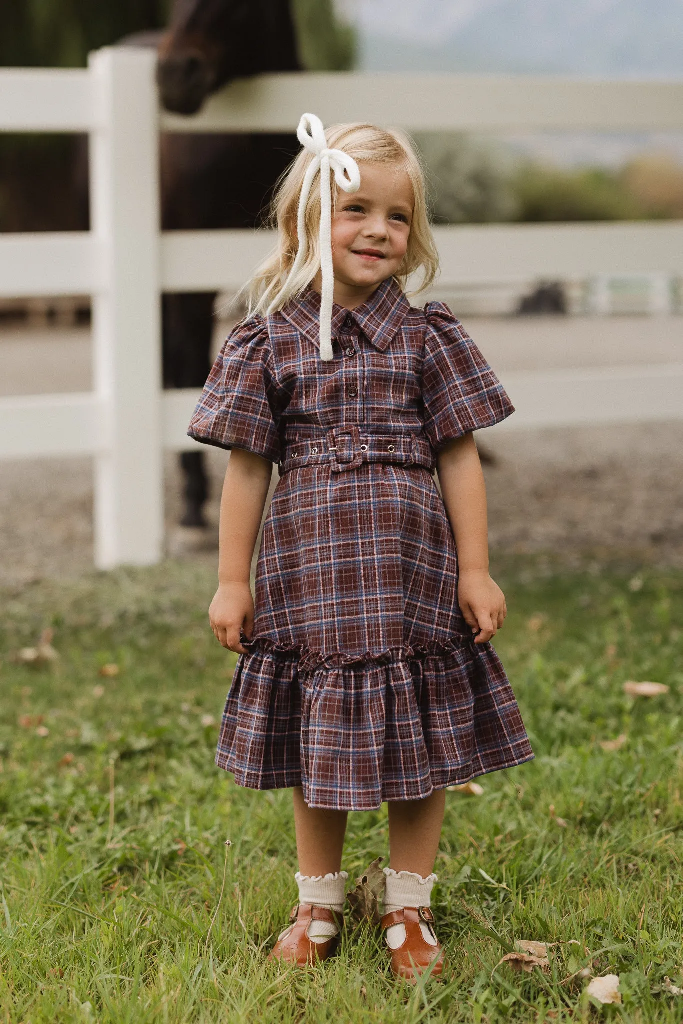 Mini Virginia Dress in Plaid - FINAL SALE