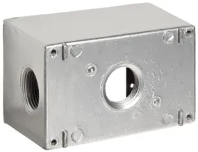 Morris Products 36100 WP Deep Box 3-3/4 inch Holes Gray