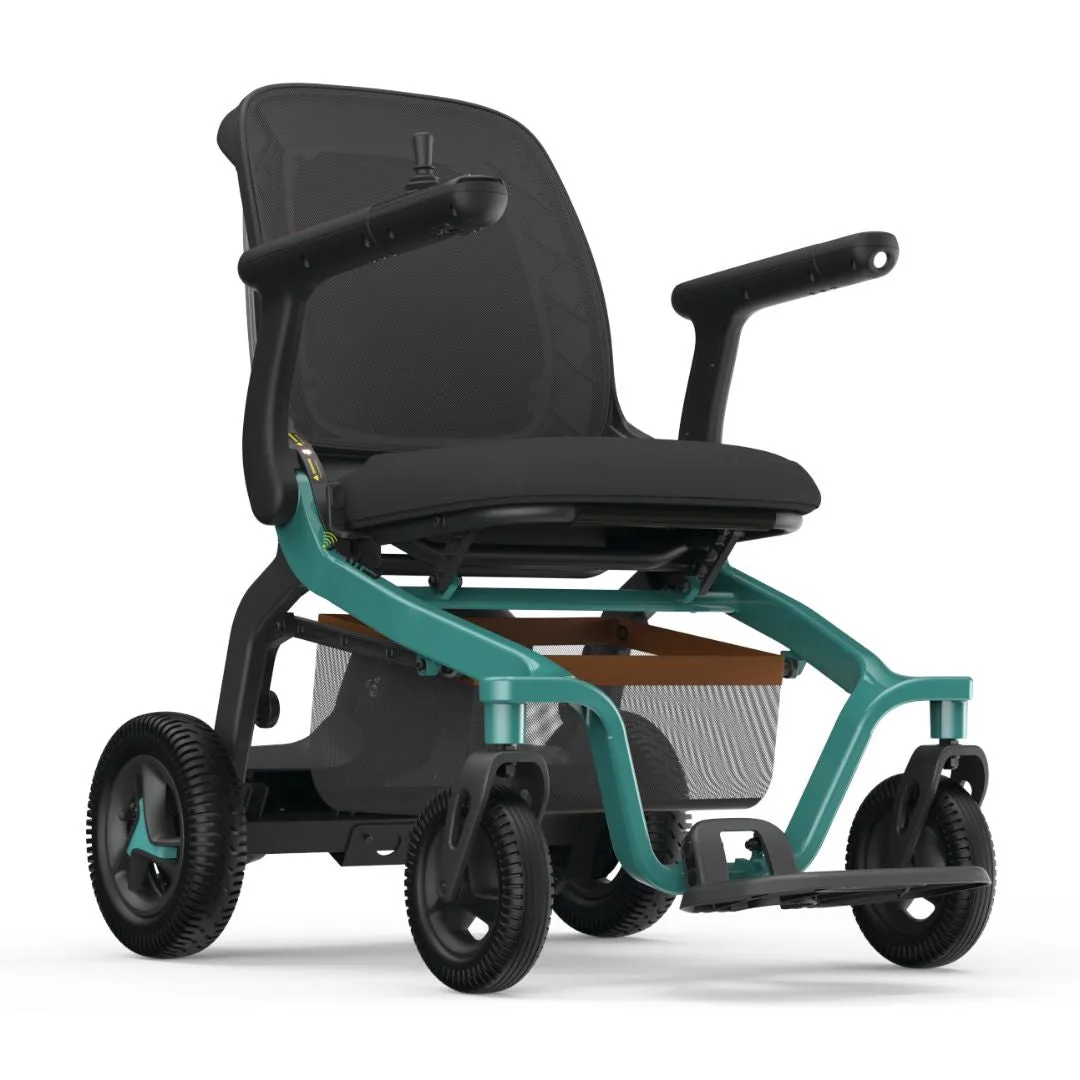 New Golden Technologies Ally GP303 Portable Power Wheelchair | 17 x 16 inch Seat | Lightweight Folding Frame