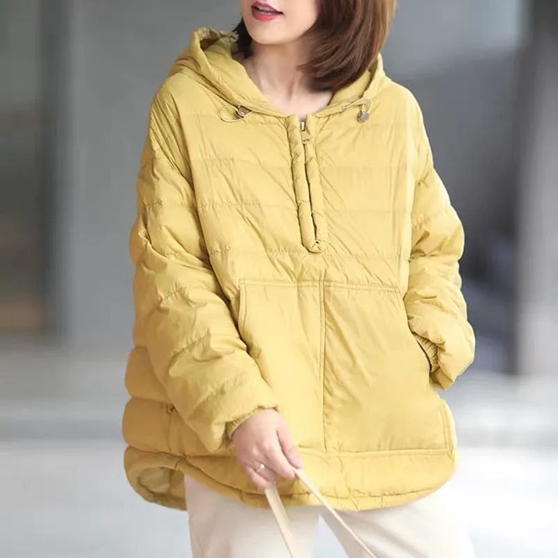 Oversize Puffer Hooded Coat