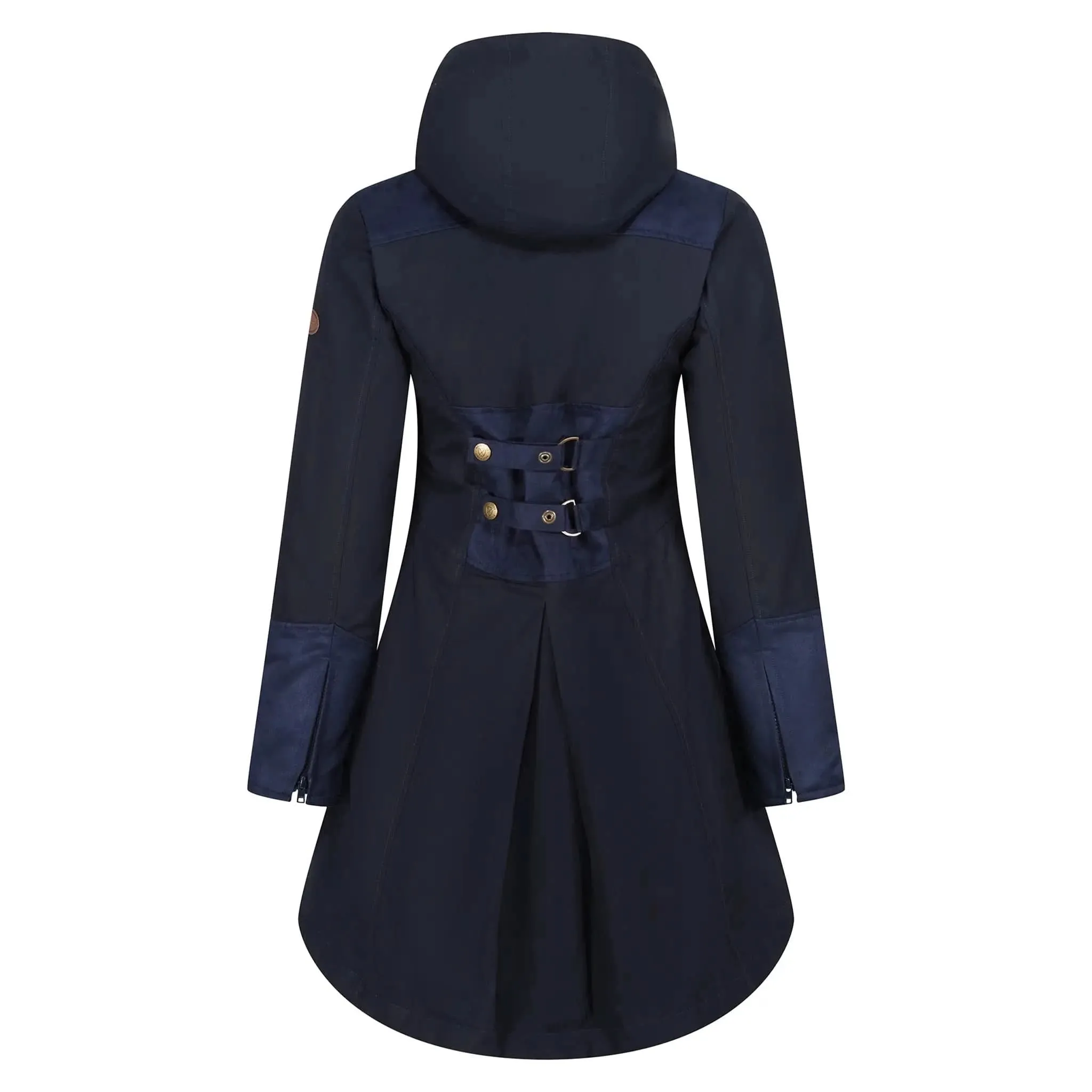 Perdita Navy Waterproof Coat