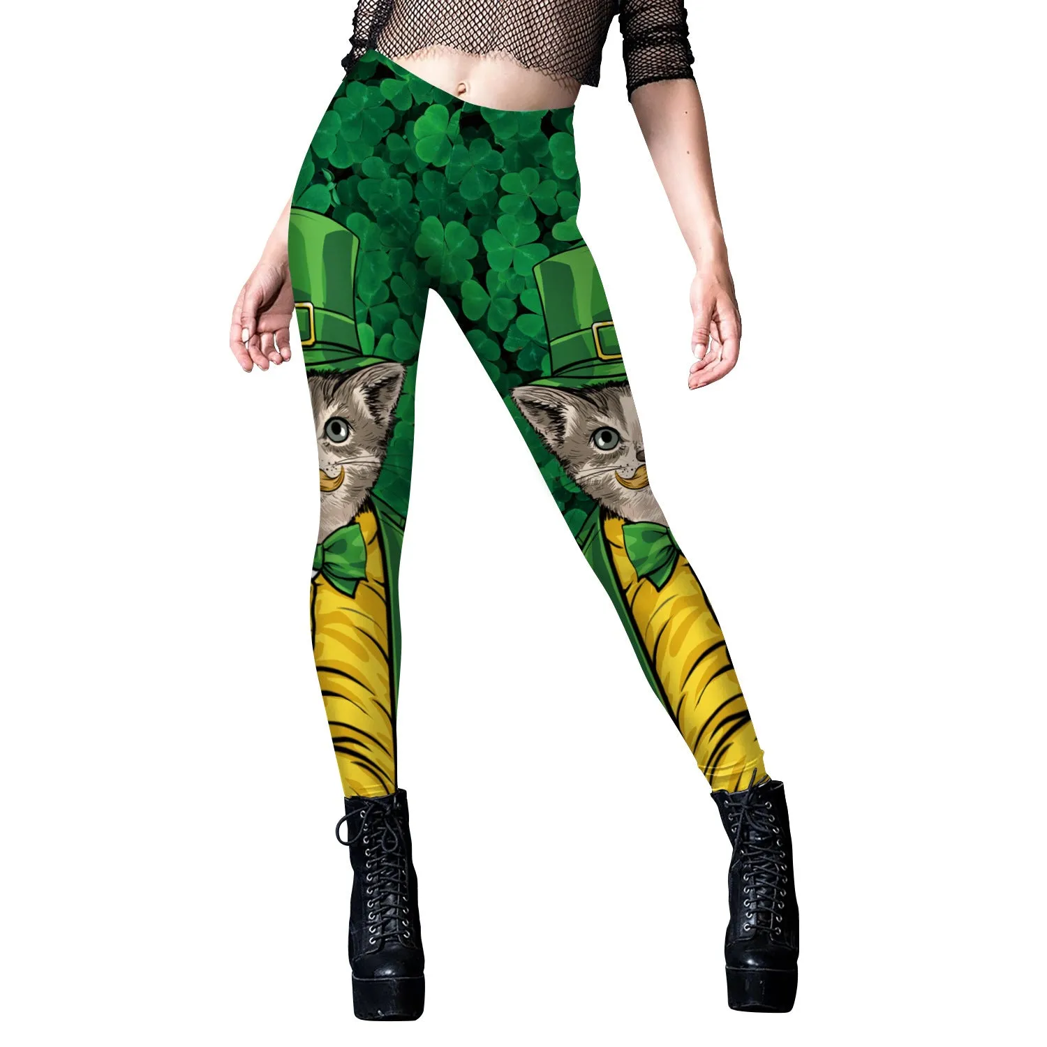 Saint Patrick's Day Clothing Digital Printed Leggings