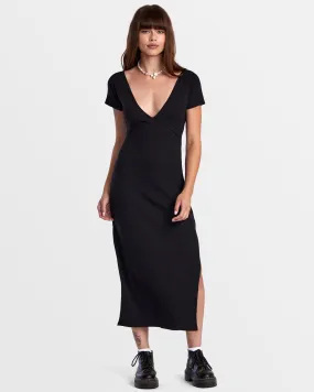 Smitten Midi Dress - Black