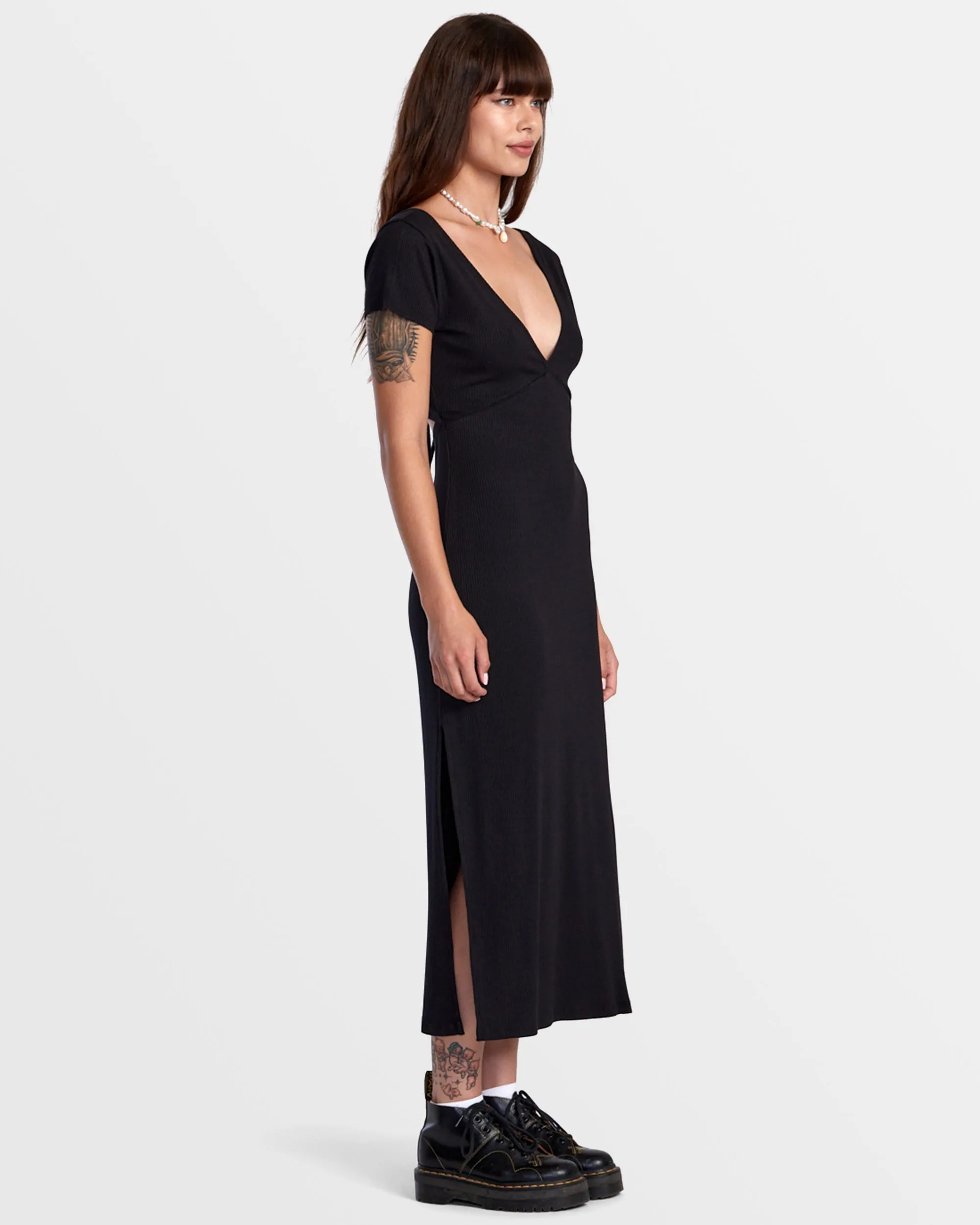 Smitten Midi Dress - Black