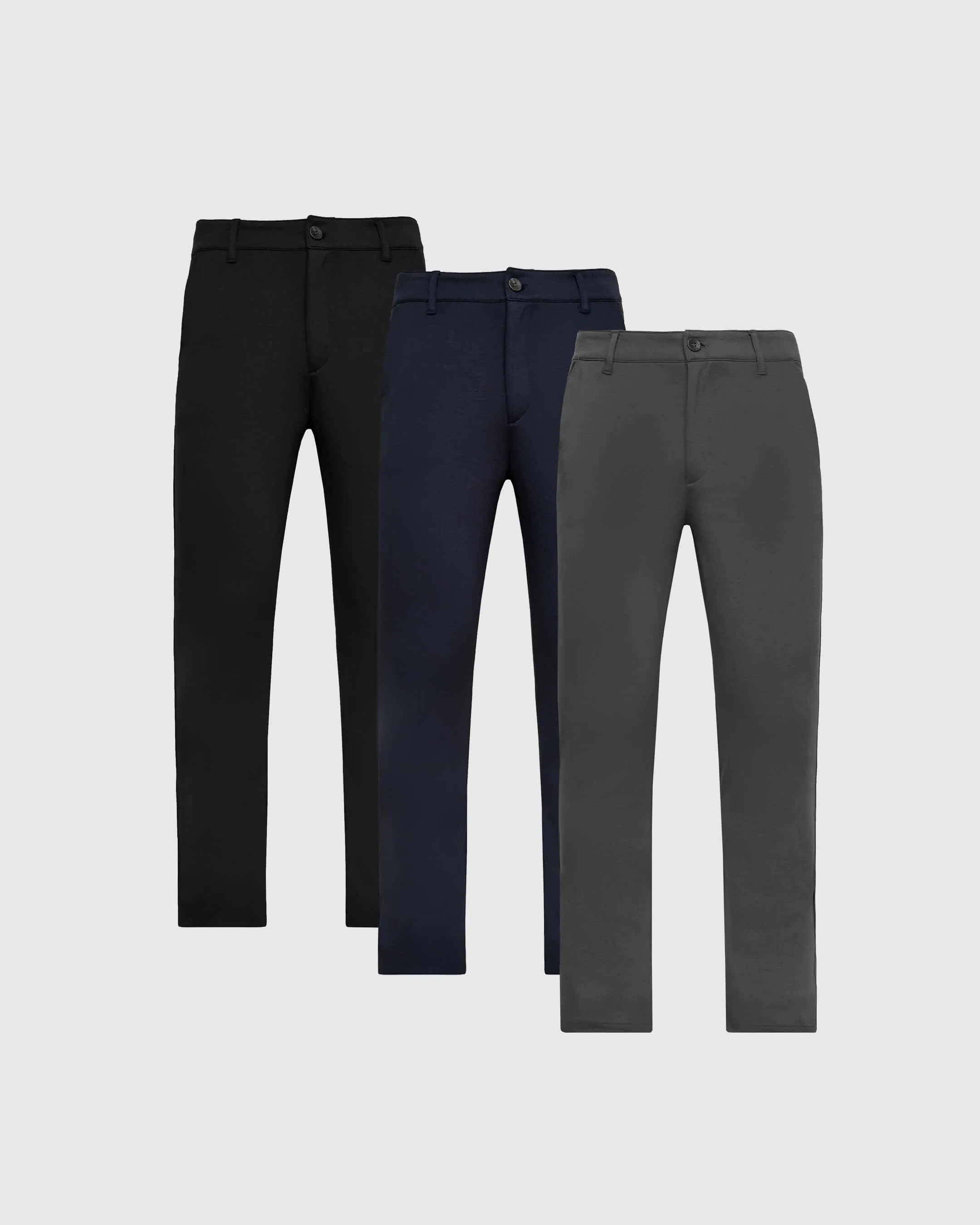 Staple Slim Comfort Knit Chino Pant 3-Pack