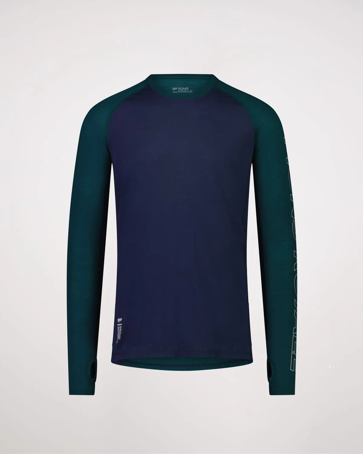 Temple Merino Long Sleeve - Evergreen / Midnight