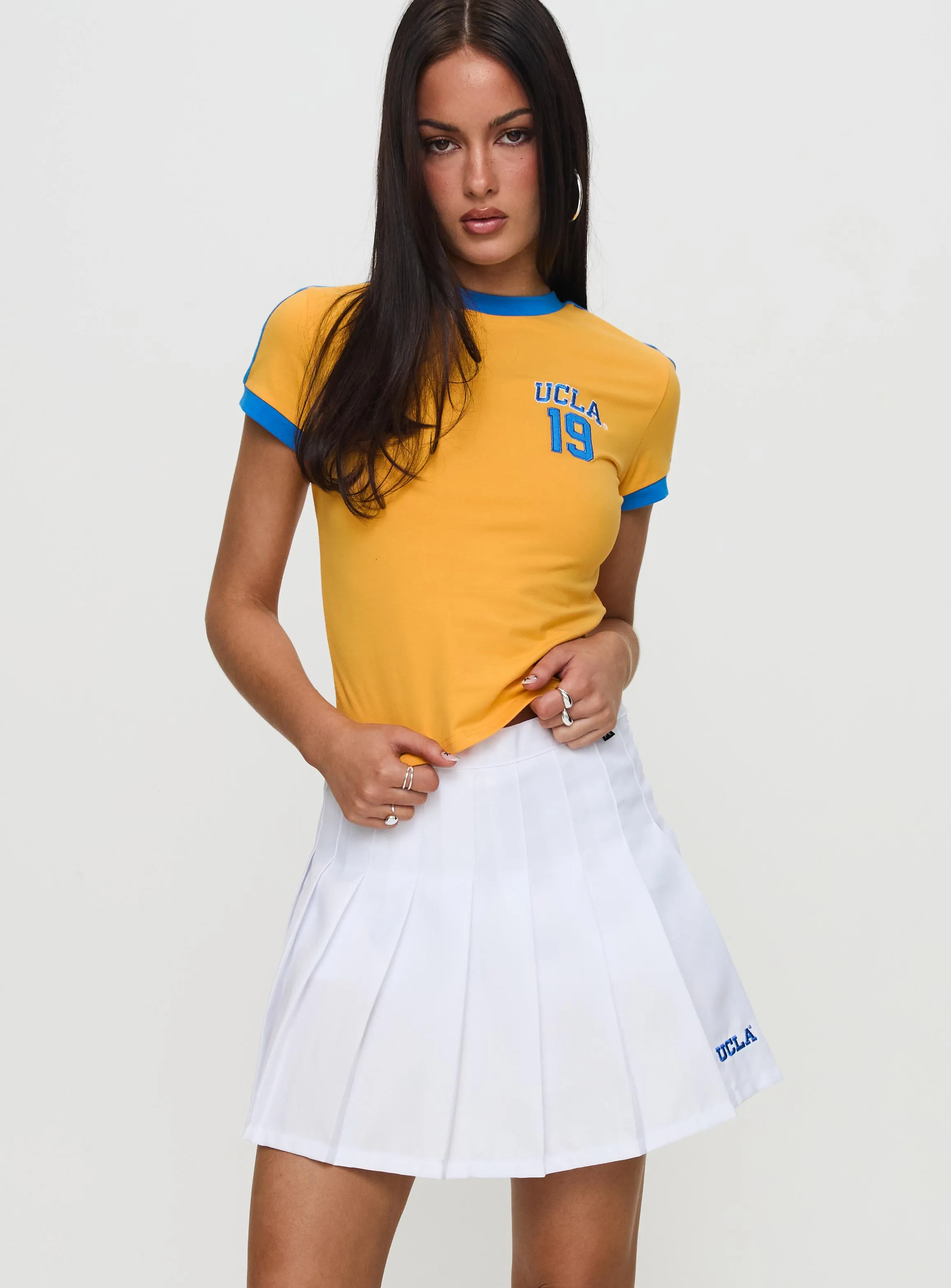 UCLA Tennis Skort White