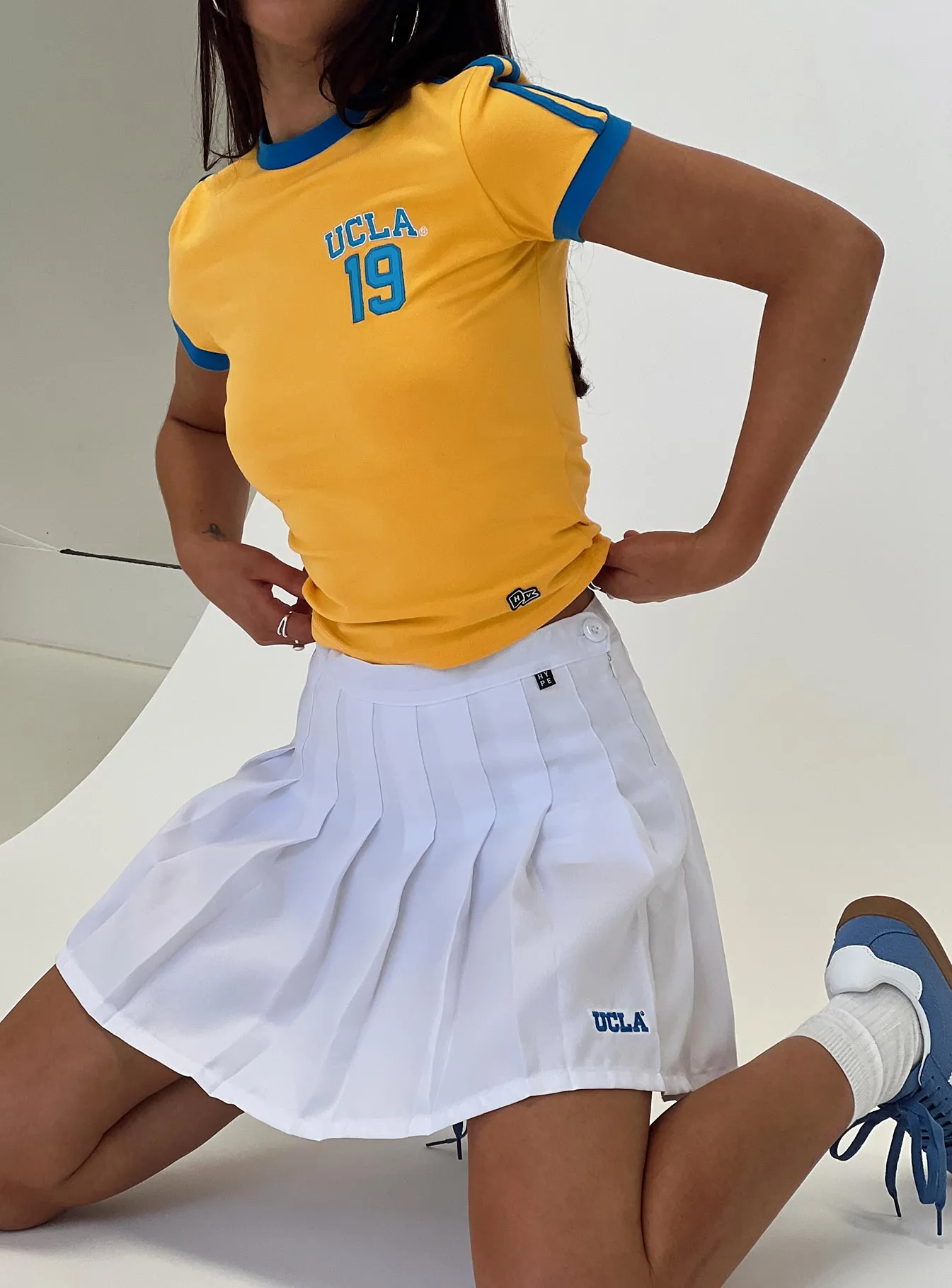 UCLA Tennis Skort White