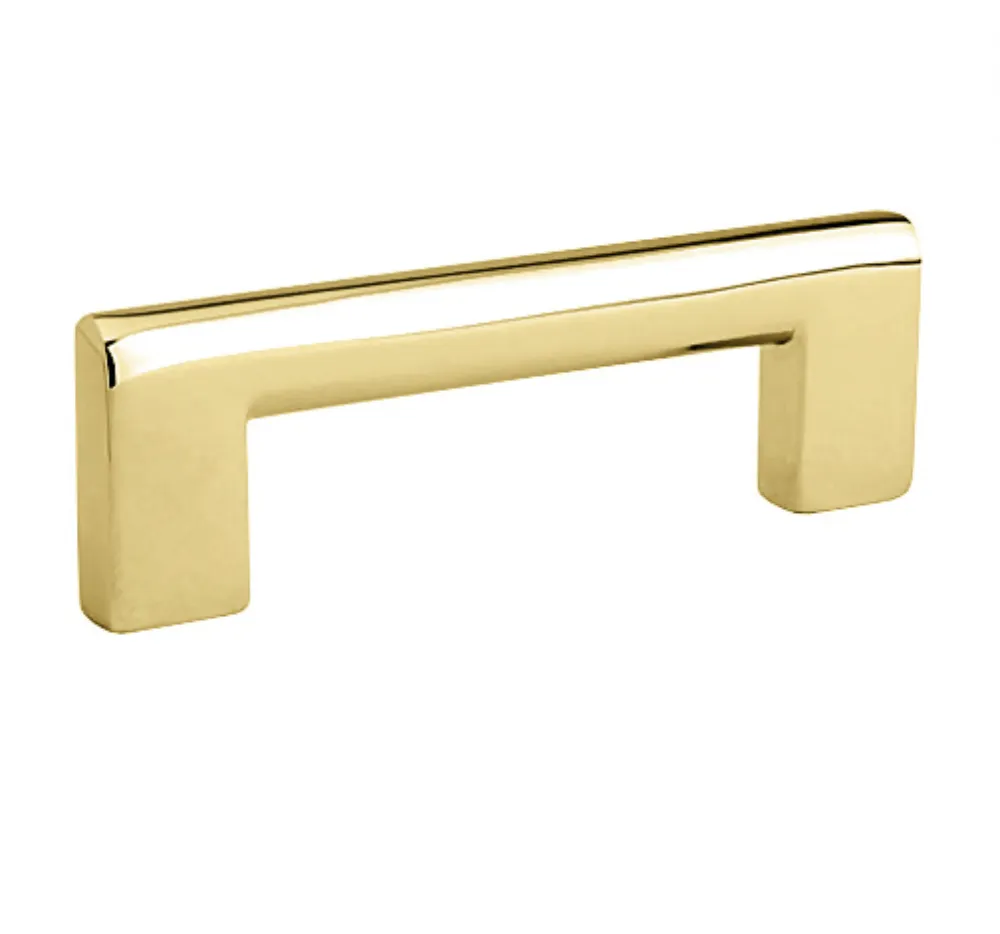 Unlacquered Brass"Luxe" Cabinet Knobs and Drawer Pulls