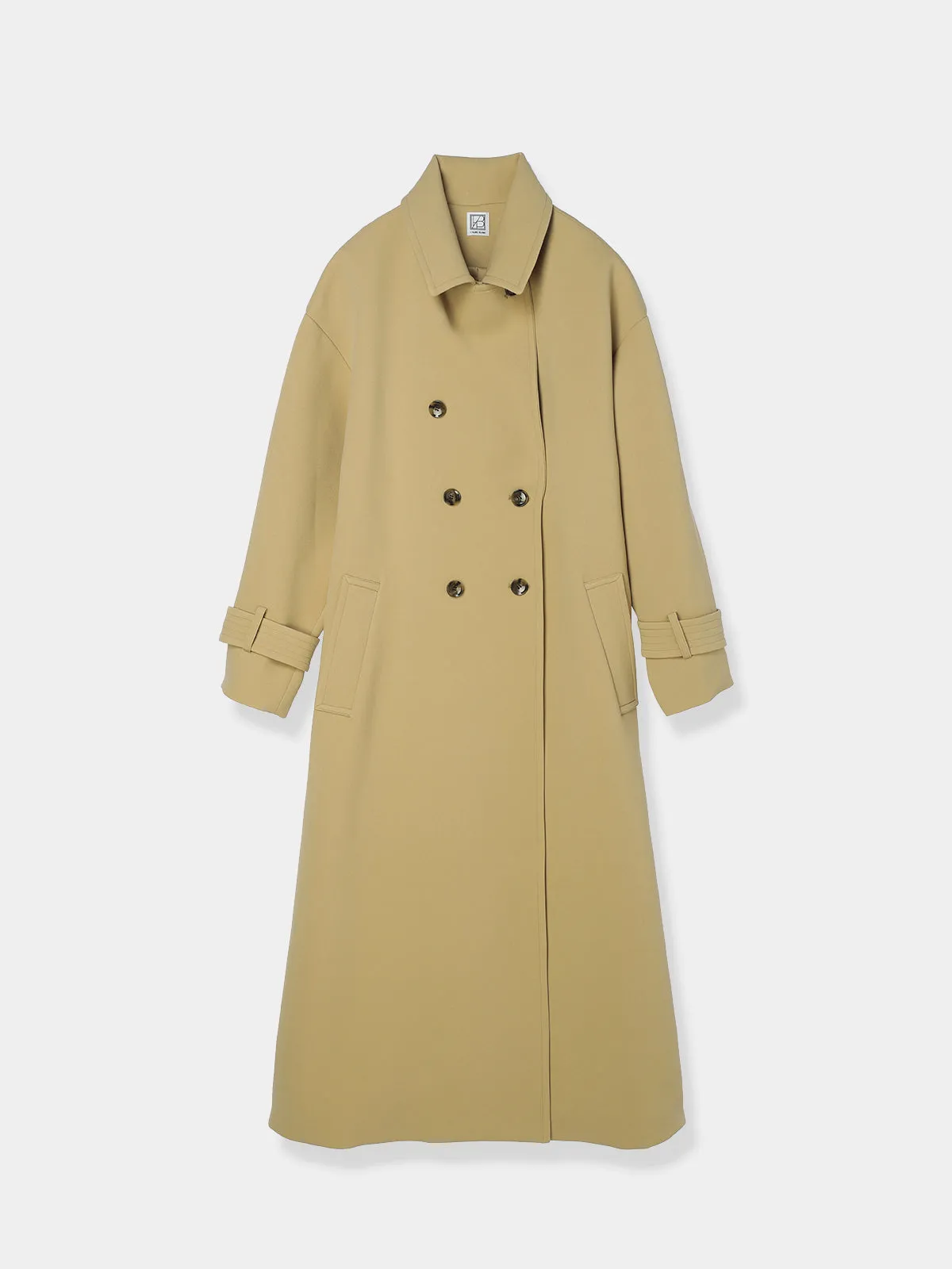 Wide belt  Trench coat