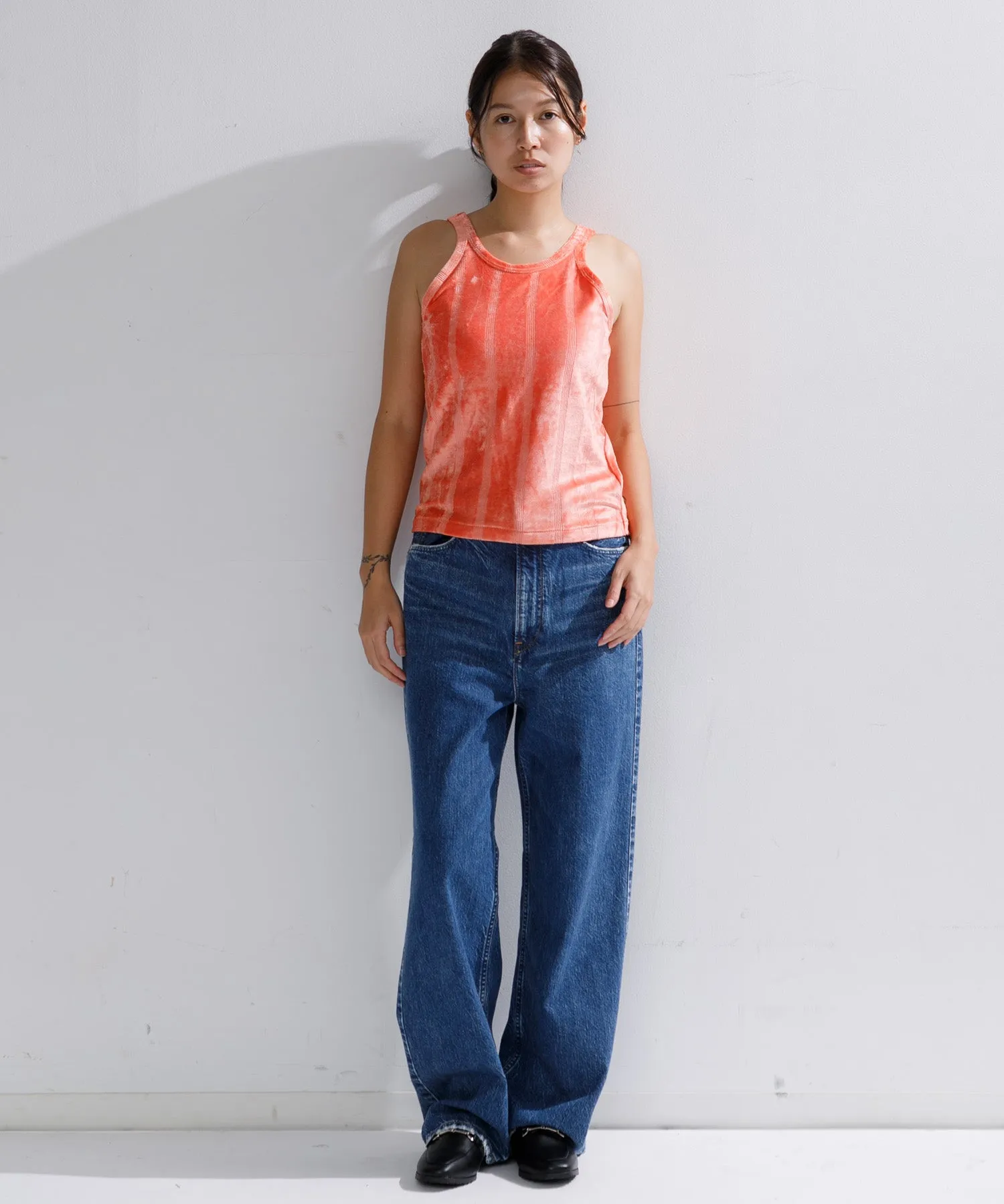 【WOMEN】Robert P’miller Velor Prib Cup Tank